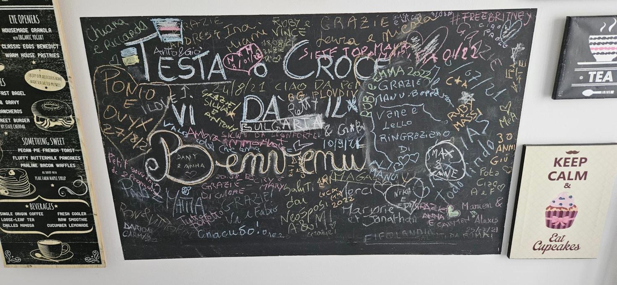 Testa O Croce Casa Vacanze มาเตรา ภายนอก รูปภาพ